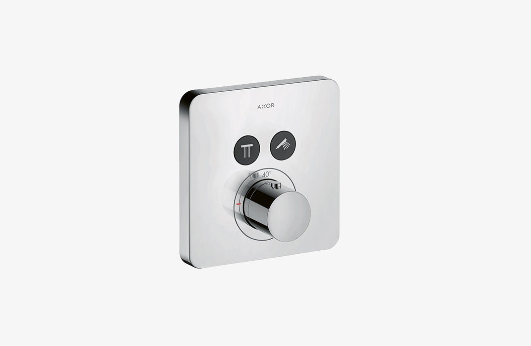 Built-in thermostat ShowerSelect SoftSquare 2 functionalities