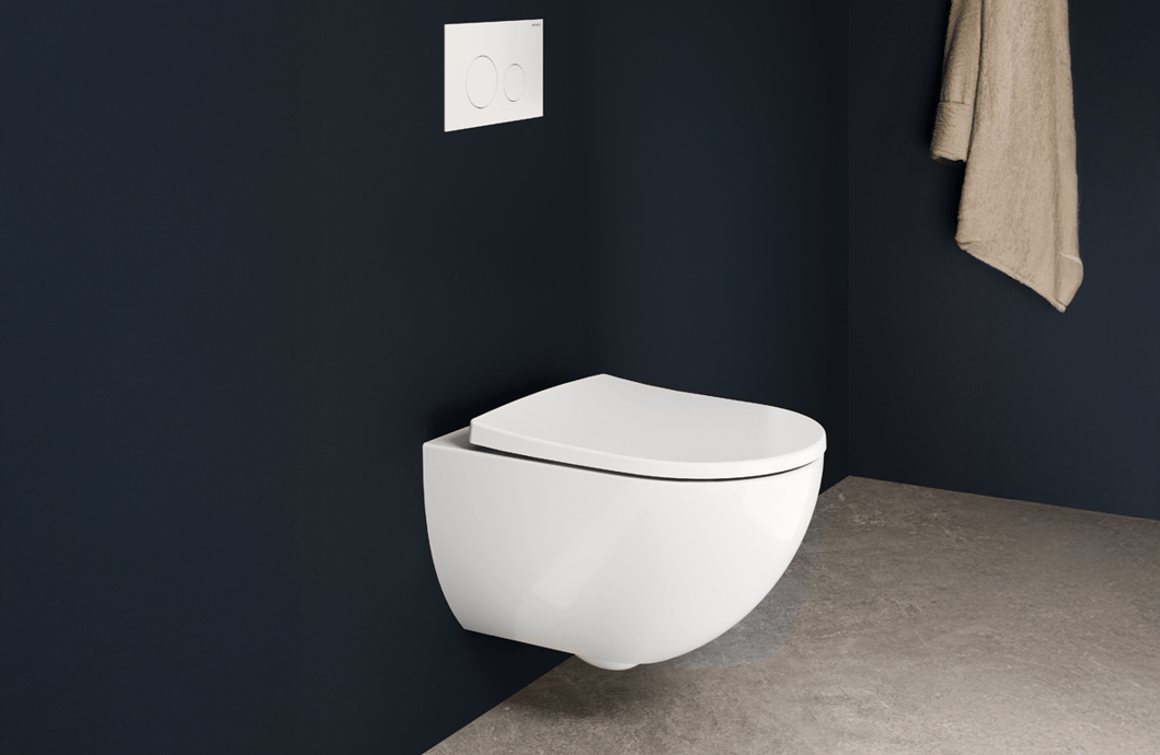 Wall-mounted toilet Caluna turboflush