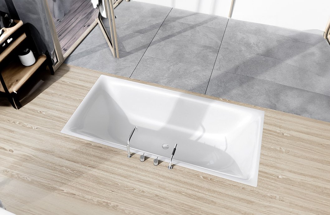 Inset bathtub Silenio
