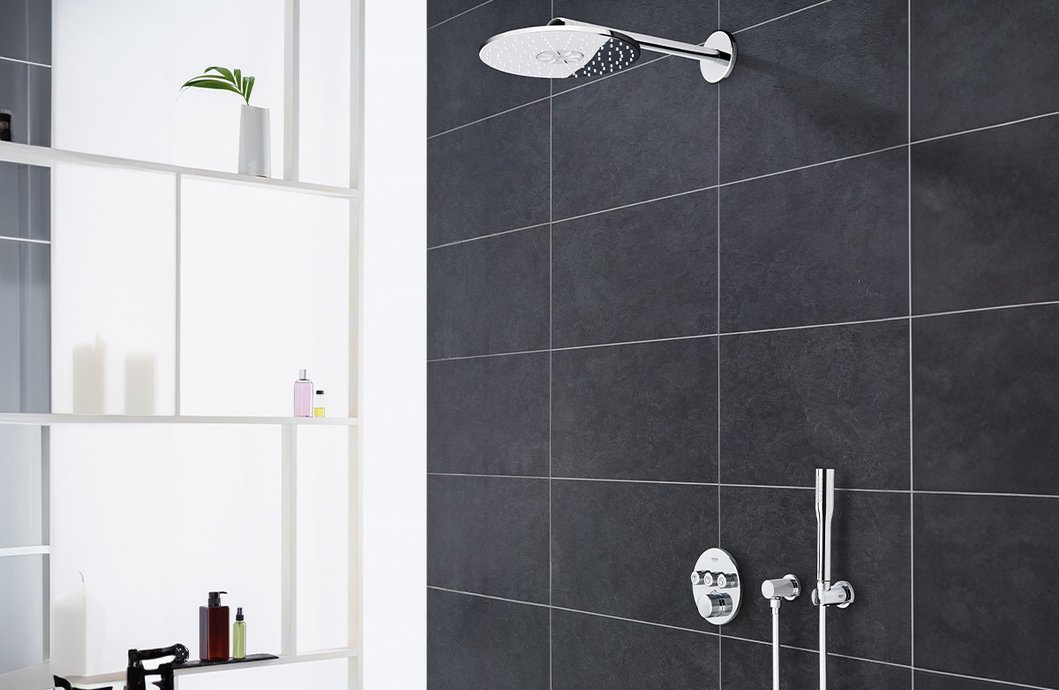 Wall-mounted overhead Rainshower 310 SmartActive