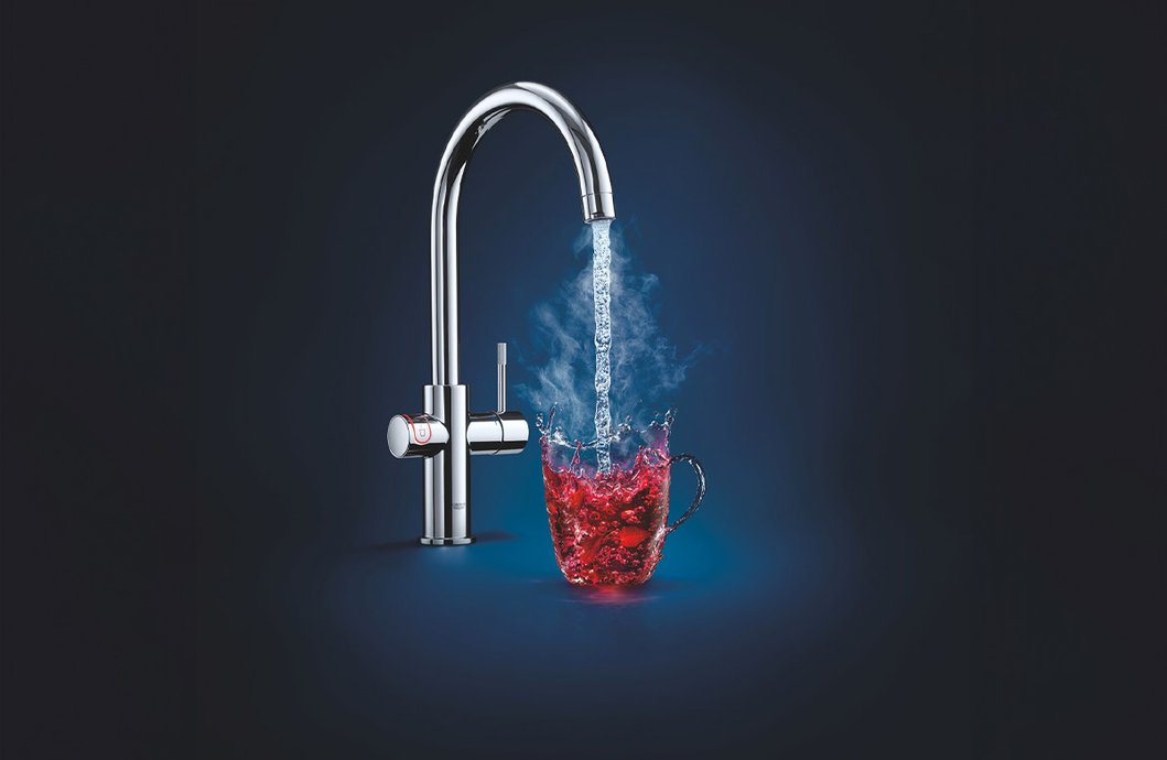 Keukenkraan Grohe Red