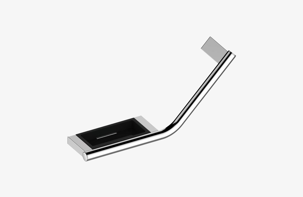 Range of accessories Plan: Grab bar 135° with soap dish