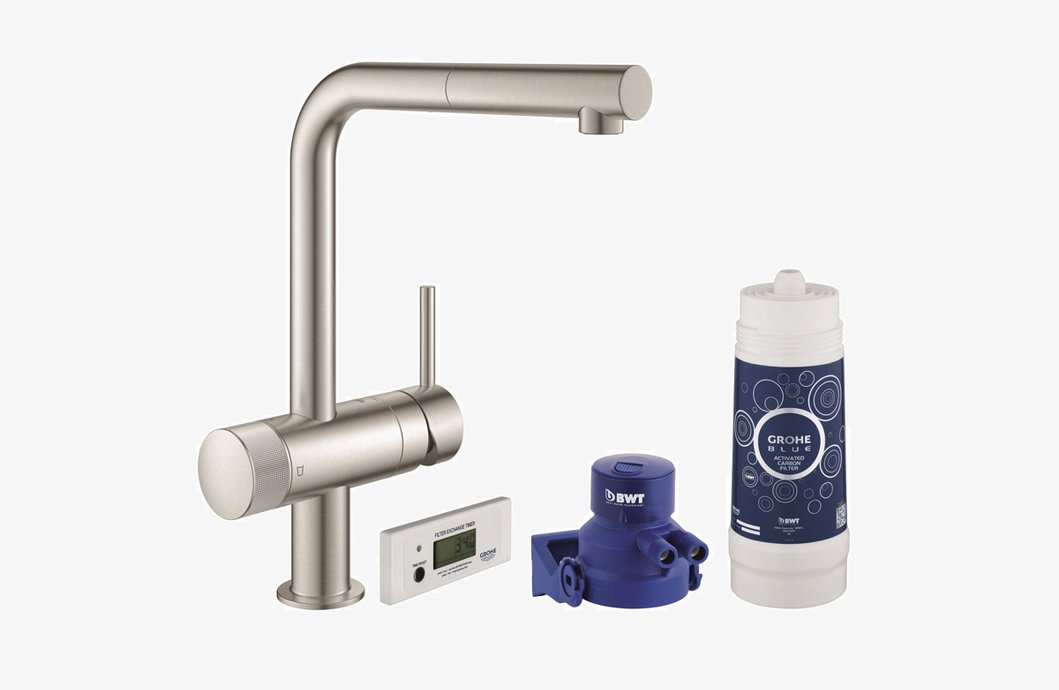 Keukenkraan Grohe Blue Pure Minta