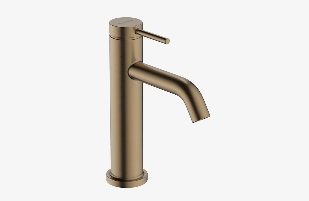 Wastafelmengkraan Tecturis S 110 Coolstart Brushed Bronze