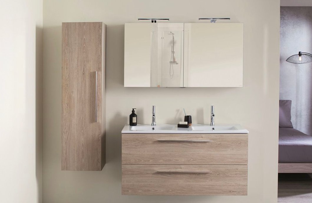 Chrome LED spot for Mundo mirror