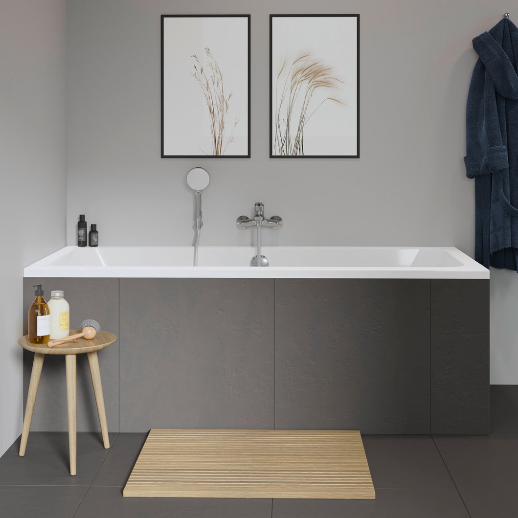 Inset bathtub D-code Duo