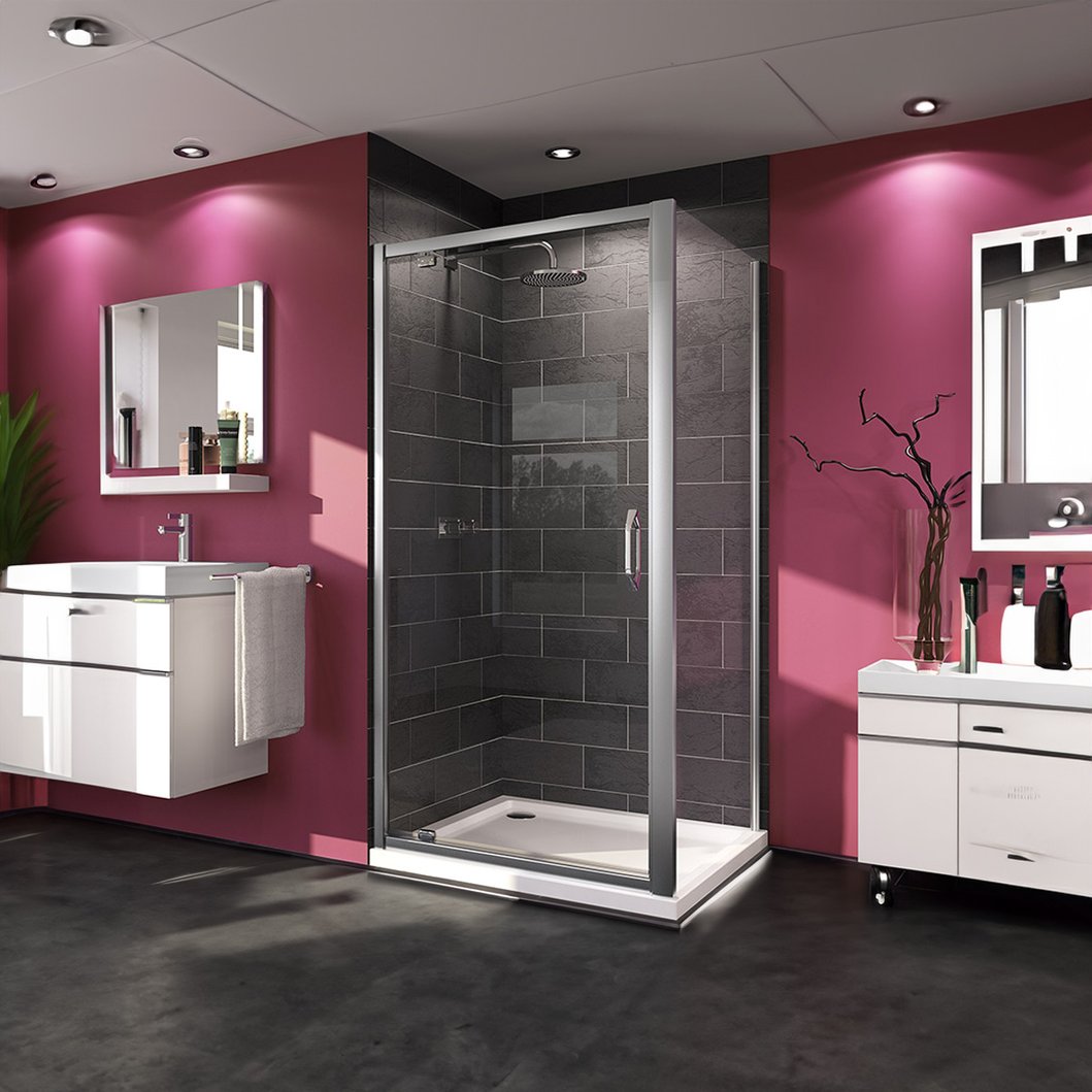 Draaideur D-motion voor nisopstelling of hoekopstelling