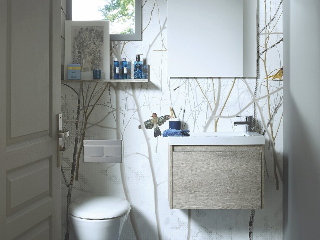 XS 45° Bathroom Furniture by Sanijura