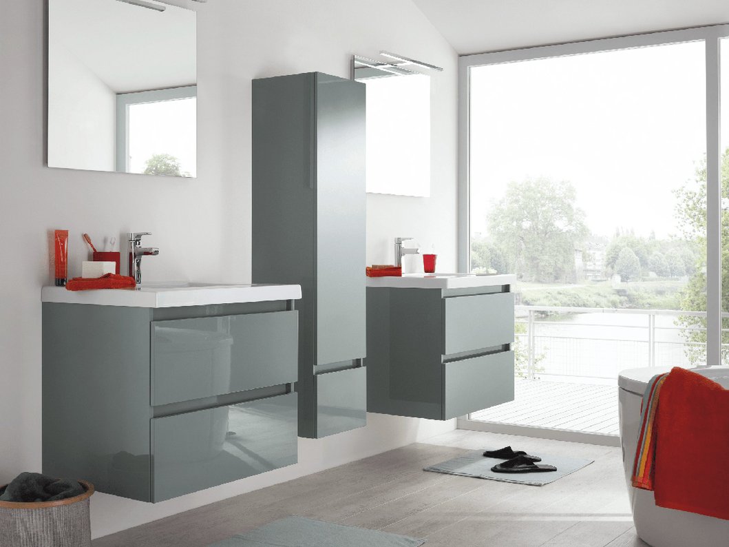 Sobro bathroom furniture by Sanijura