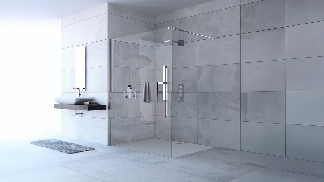 Walk-in douche reeks Duplo Pure