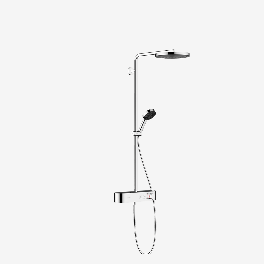 Douchecombinatie Pulsify S 260 EcoSmart met ShowerTablet Select 400 - 1 straal