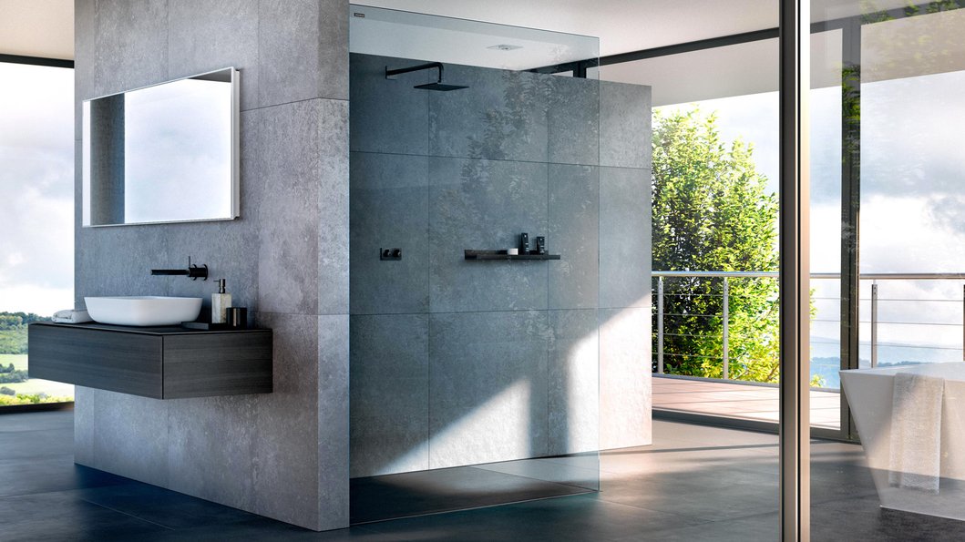 Walk-in shower range Air 2