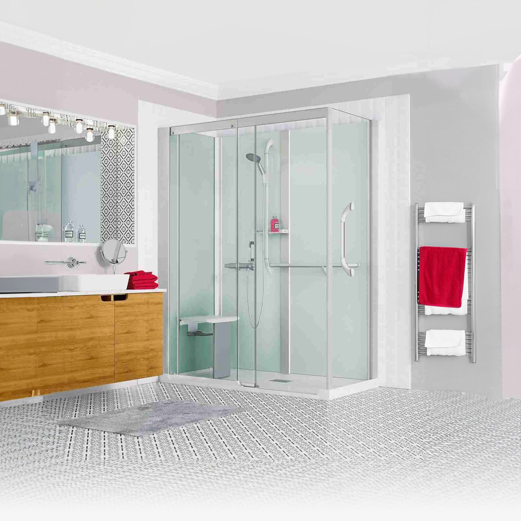 Cabine de douche confort Kinemagic Sérénité +