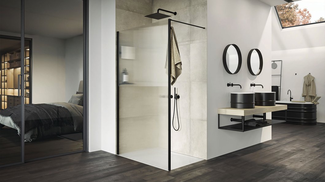 Série de douche Walk-in Select+ Frame