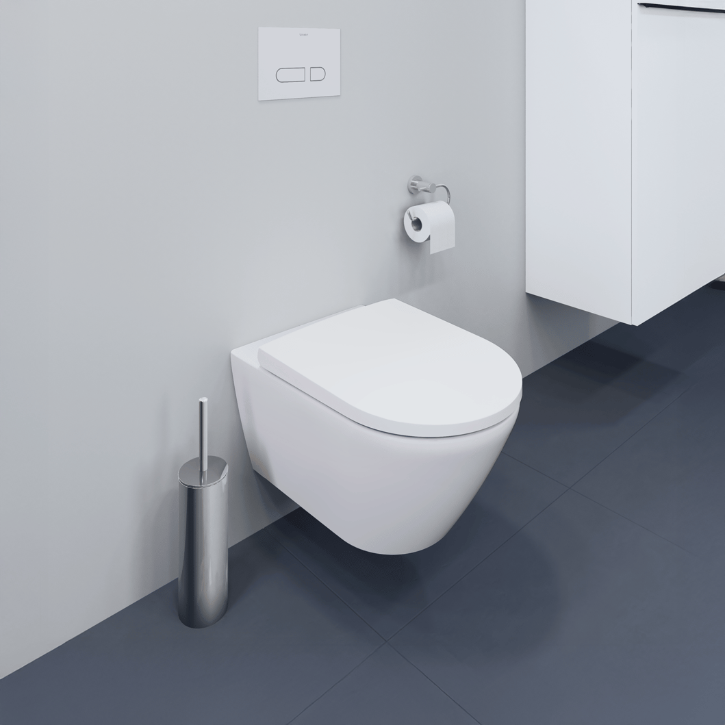 Wall-mounted toilet D-Neo Rimless Durafix