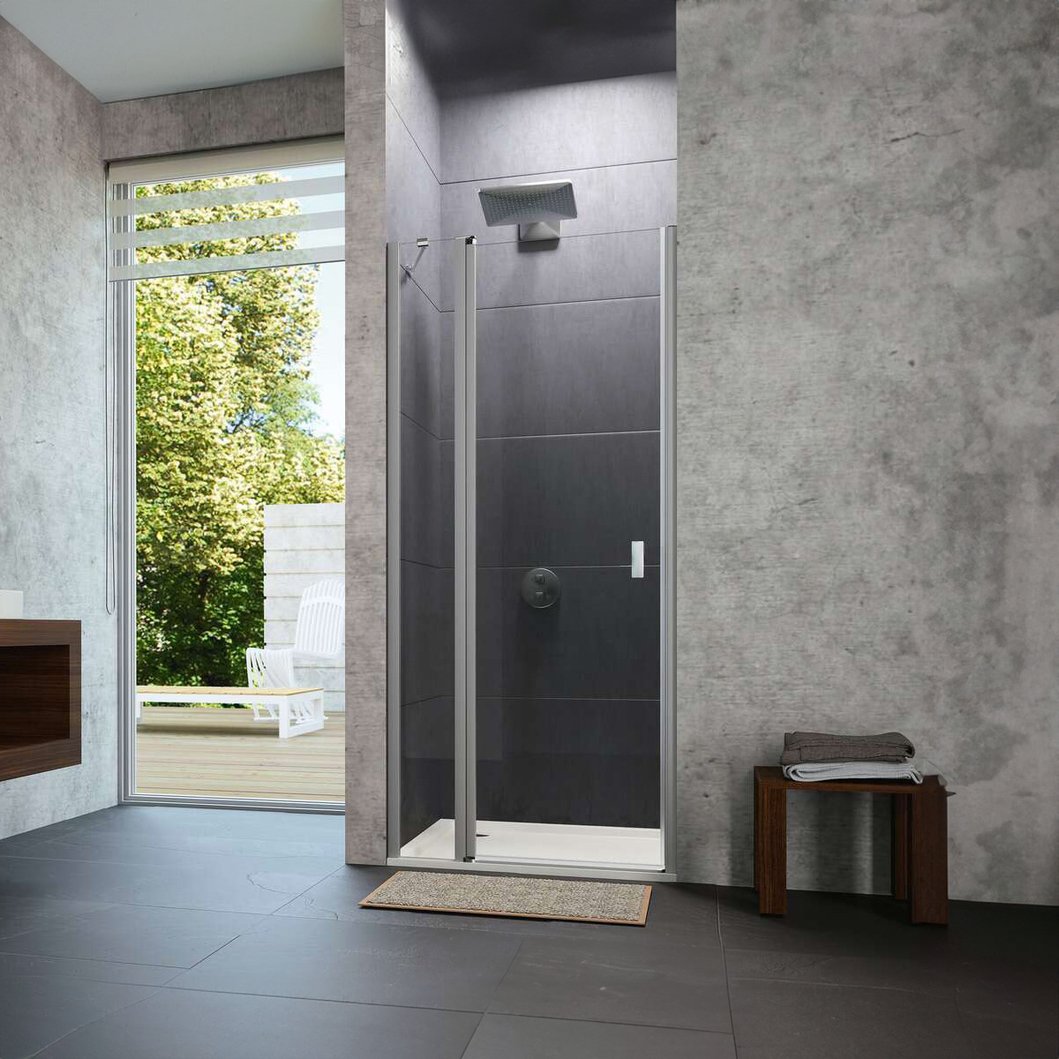 Klapdeur Design Pure met vast gedeelte voor nisopstelling