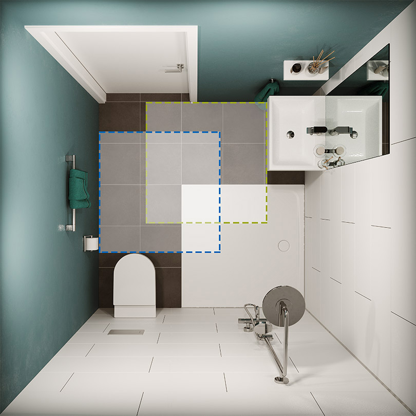 Shower tray Cayonoplan Multispace