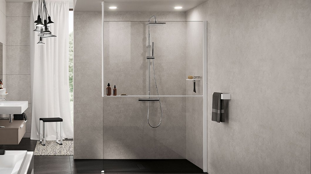 Série de douche Walk-in Kuadra