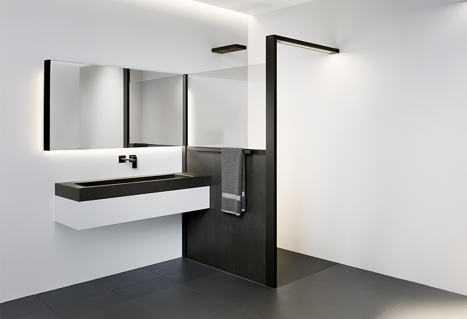 Paroi de douche modulaire Sphere