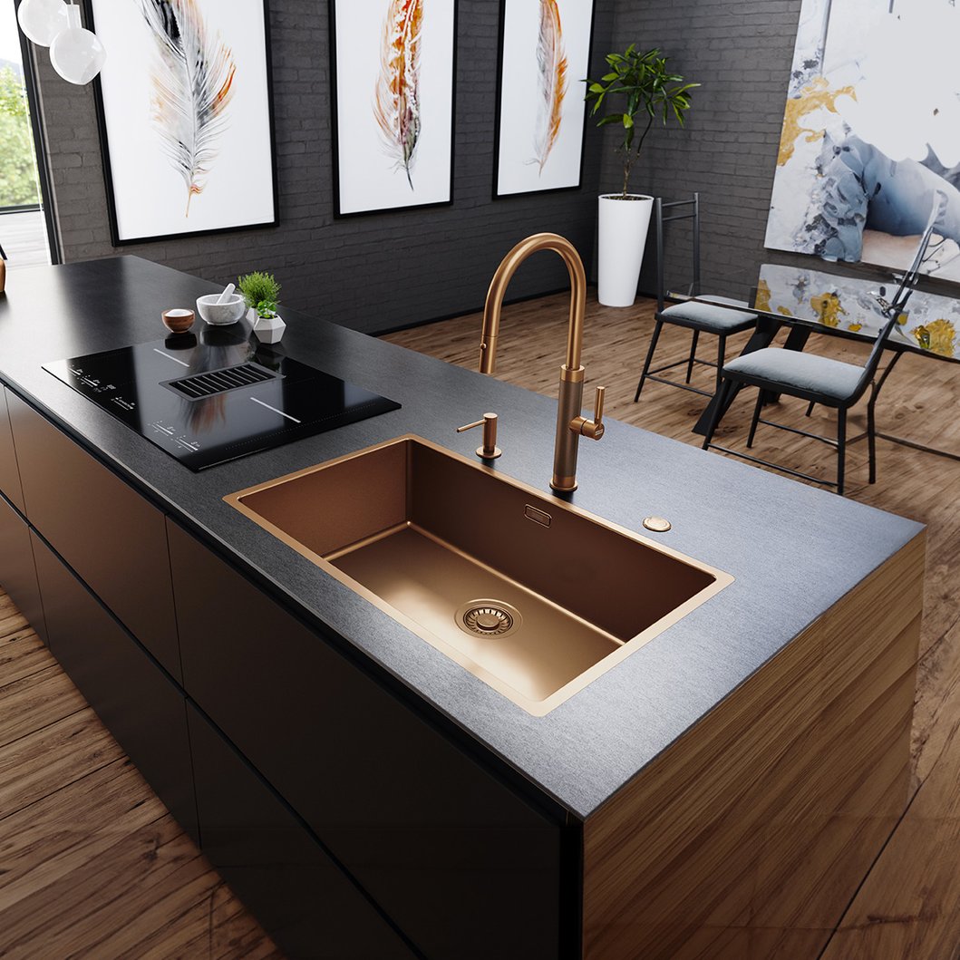 Kitchen mixer tap Mythos Masterpiece