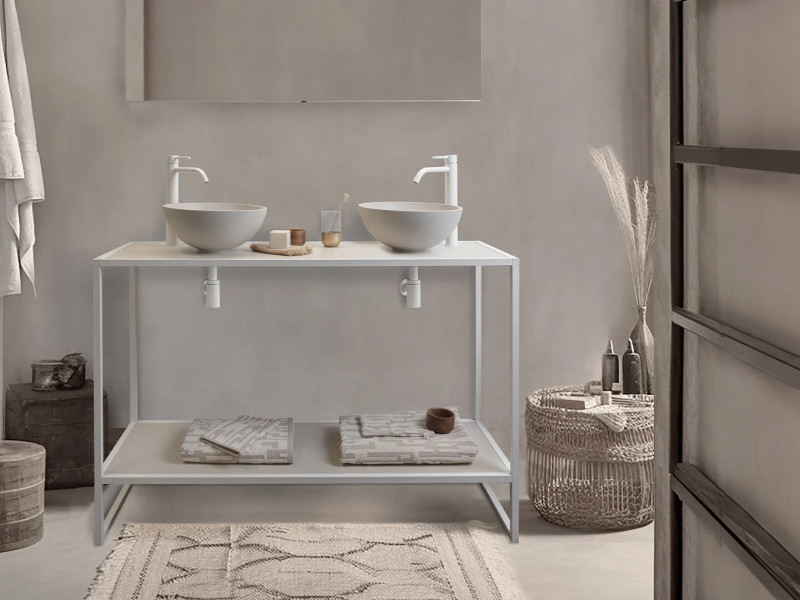 The Sand range epitomises modernity and simplicity at their very best, offering a unique and sophisticated bathroom design experience.