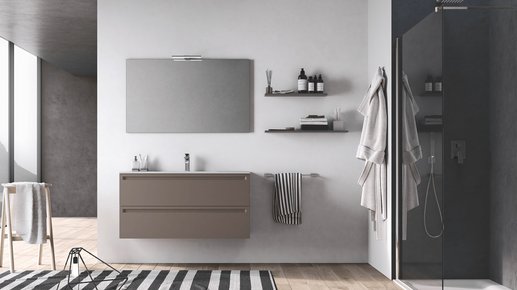 Furniture range Leo - Avana color, L. 120 cm