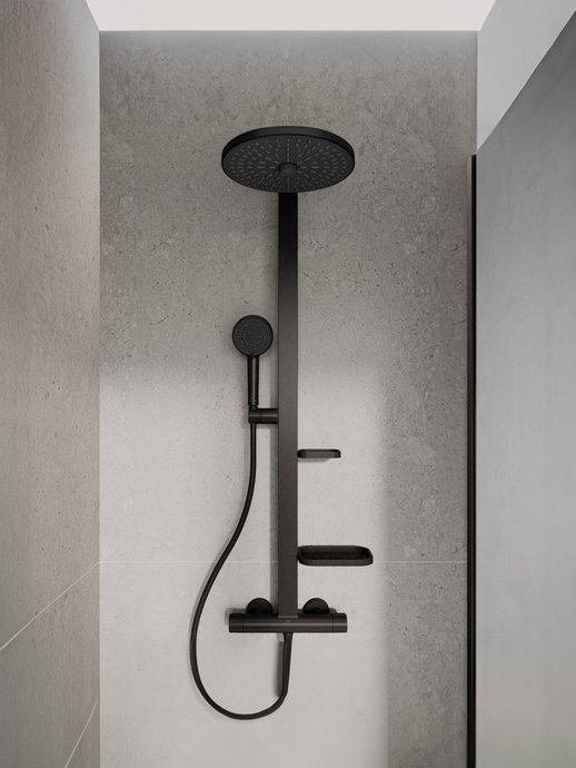 Système de douche thermostatique Alu+