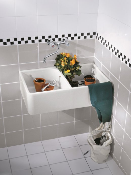 Spoeltafel in keramiek Opbouwspoeltafel O novo