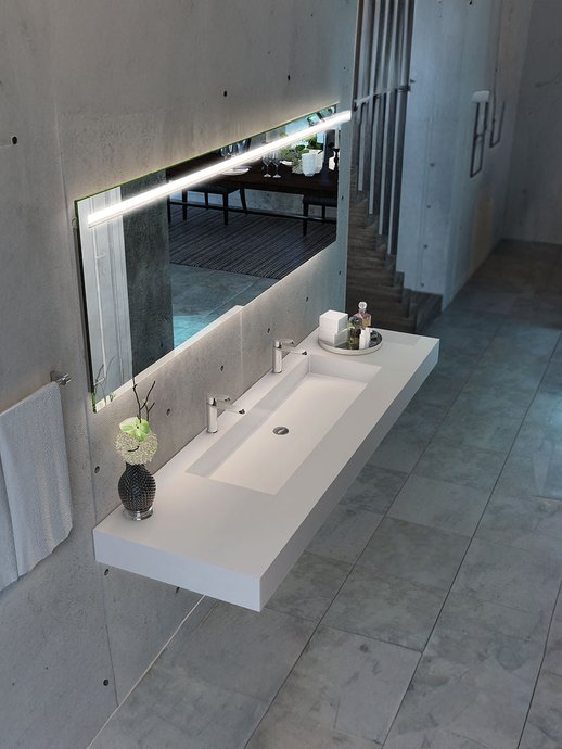 Plan de toilette Pure White