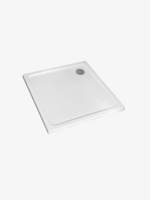 Douchebak Dino ultra-flat vierkantig