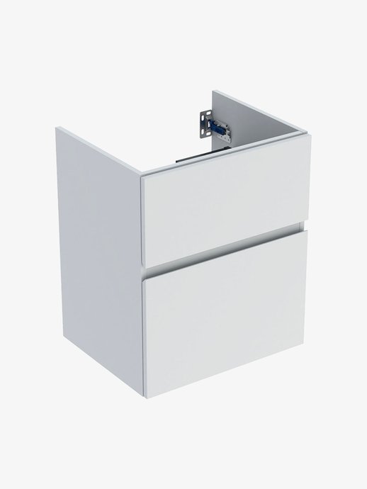 Sous-meuble deux tiroirs pour lavabo Geberit Caluna