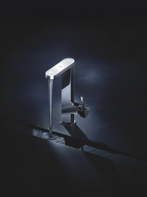 Mitigeur lavabo Plus avec display LED M-Size