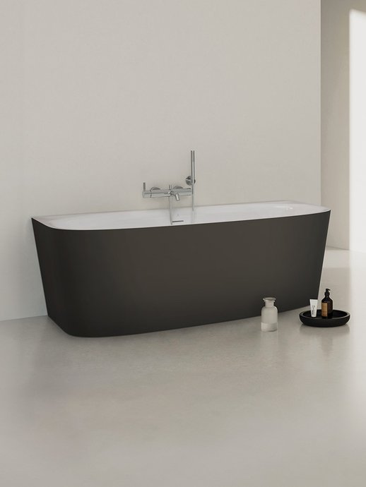 Back-to-wall bathtub Dea
