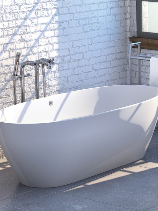 Free-standing bathtub Flint