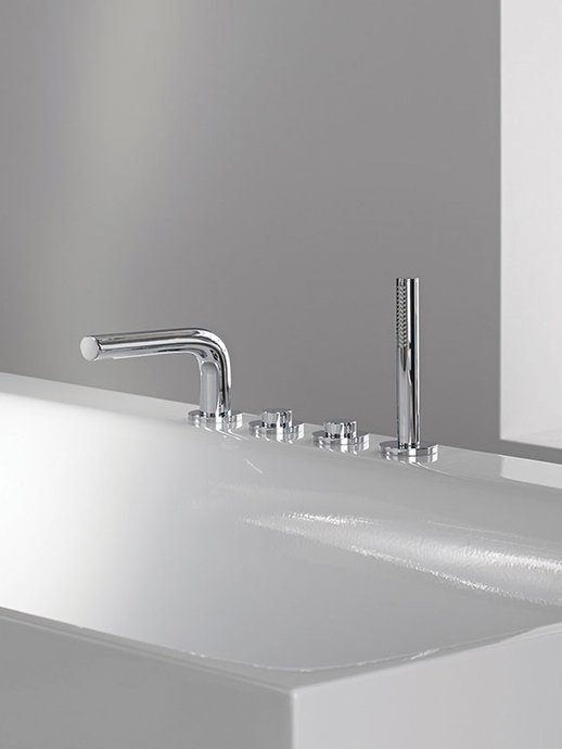 Robinet sur plage bain/douche 4 trous Edition 400