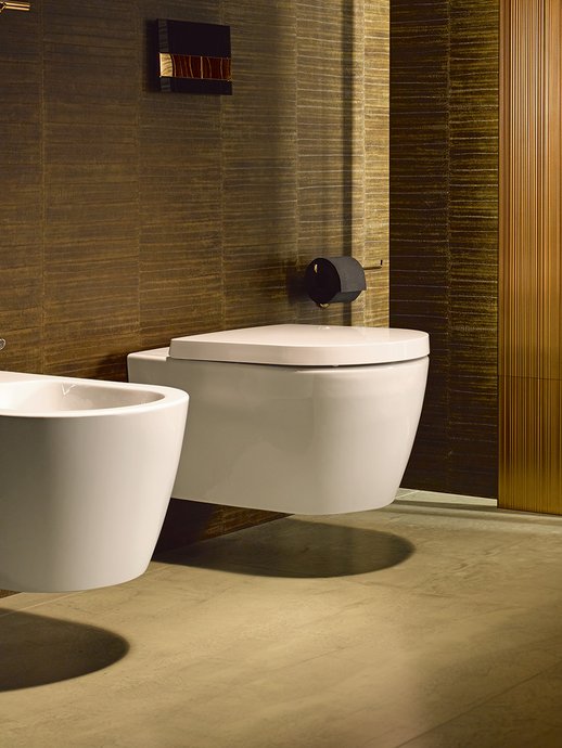 WC suspendu ME by Starck Rimless Durafix