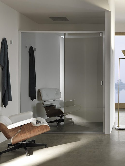Porte coulissante Klar pour montage en niche