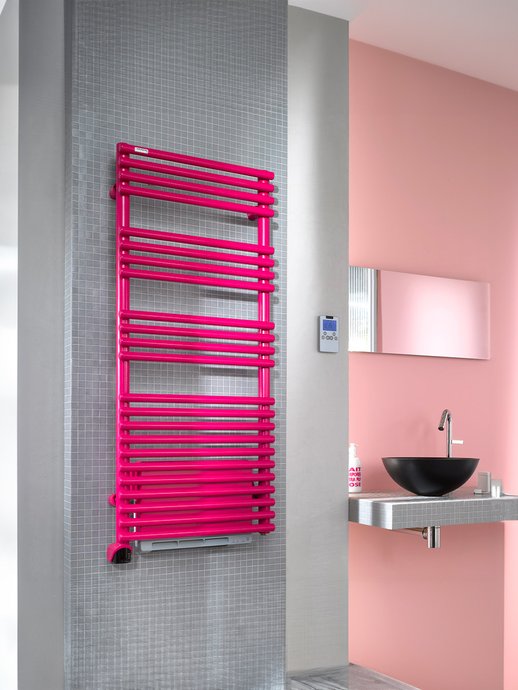 Handdoekradiator Zehnder Forma Air elektrische versie