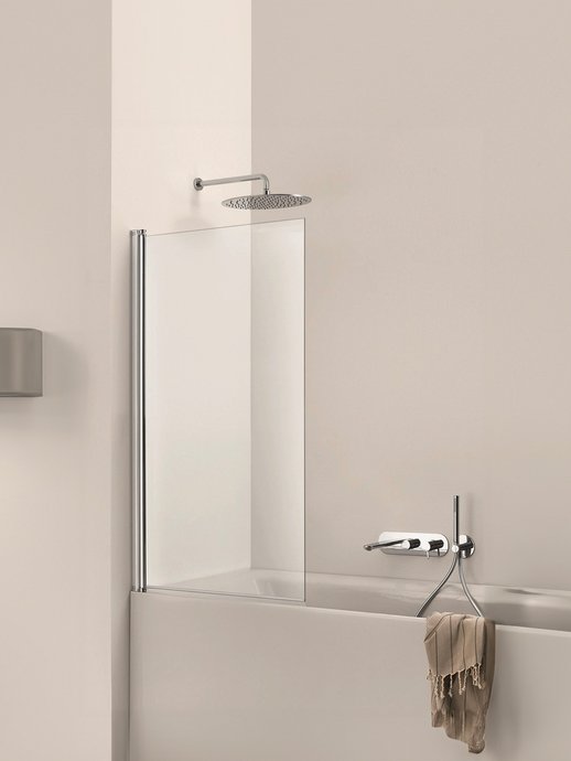 Bathtub screen A16 with 1 hinged panel