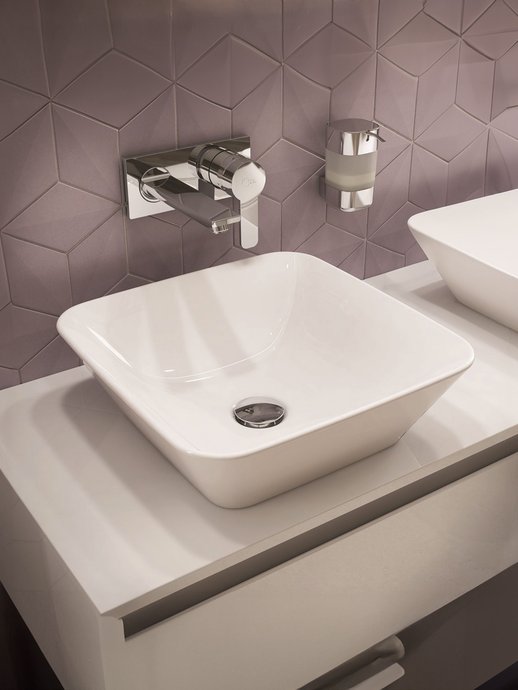 Countertop basin Connect Air square