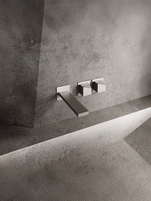 Mélangeur mural lavabo D-side