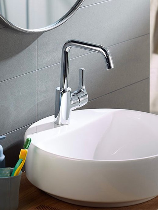 Mitigeur lavabo Paleno avec bec mobile