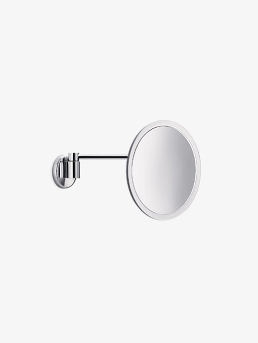 Wall-mounted make-up mirror with swivel arms MyMirror