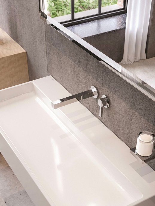 Wall-mounted mixer tap Edition 90