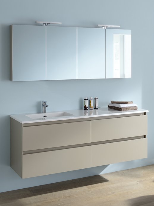 Furniture range Sobro - 4-drawer furniture, clay color, W. 160 cm