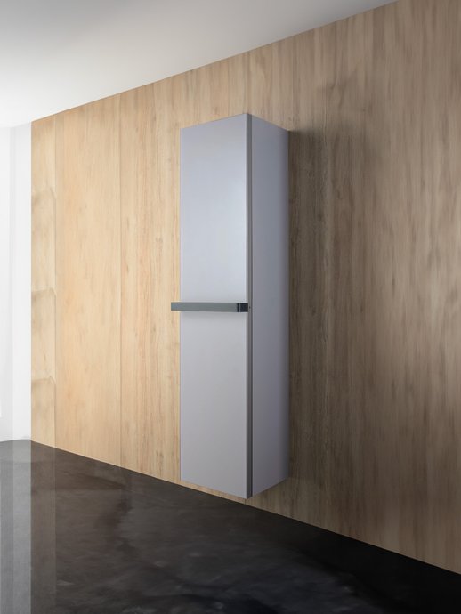 Colonne chauffante Zéphyr avec porte-serviettes