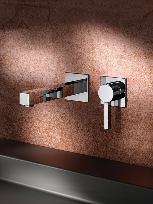 Mitigeur lavabo mural Edition 90 Square