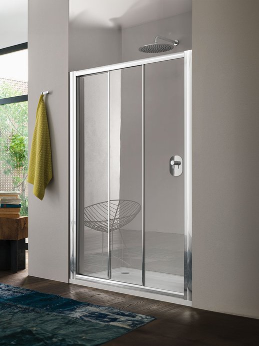 Schuifdeur Rapid in 3 delen voor nisopstelling