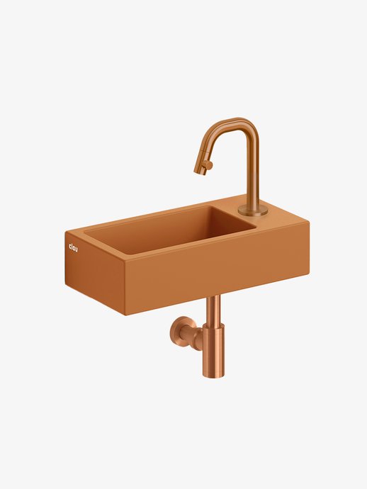 Lave-mains Flush 3 avec trou de robinetterie à droite