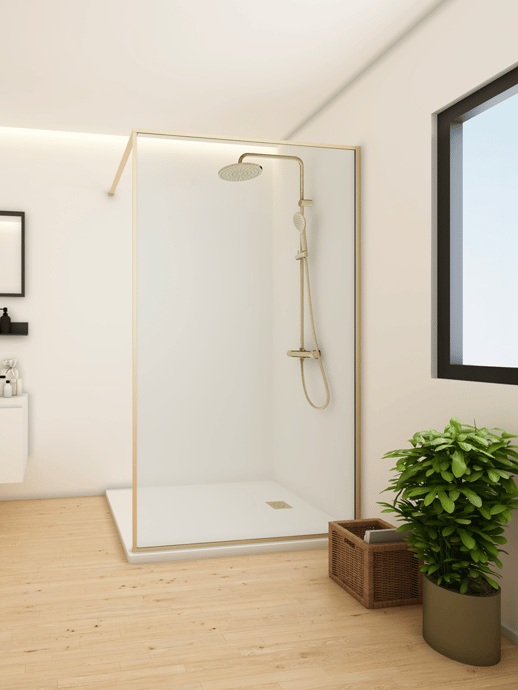 Walk-in shower panel Facq Creation